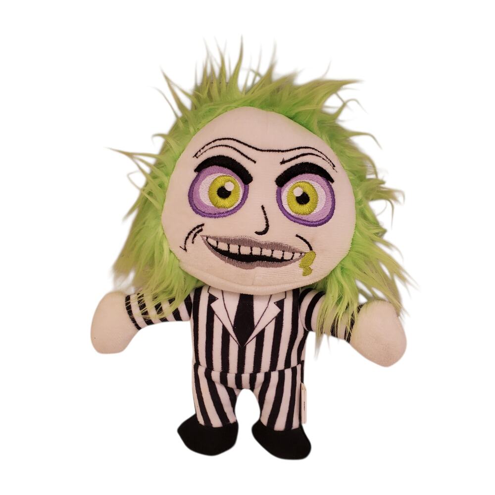 Beetlejuice Plush Squeaker Toy Halloween Dog Toys 11"